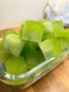 Green Tea Ice Cubes