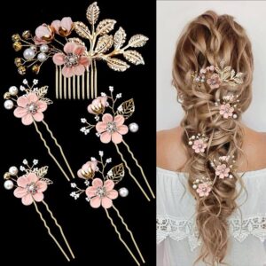 Pearl & Crystal Hair Pins