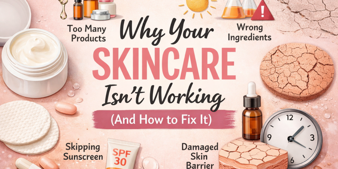 Why Your Skincare Isn’t Working (And How to Fix It)
