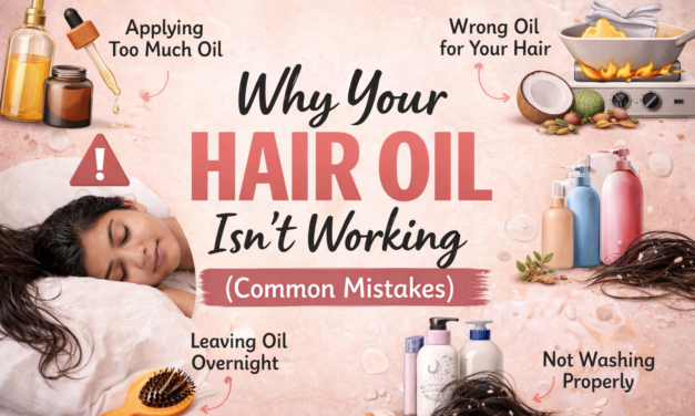 Why Your Hair Oil Isn’t Working (Common Mistakes)