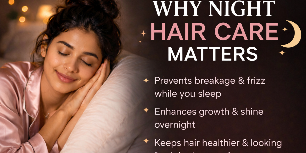 Night Hair Care Routine for Less Breakage