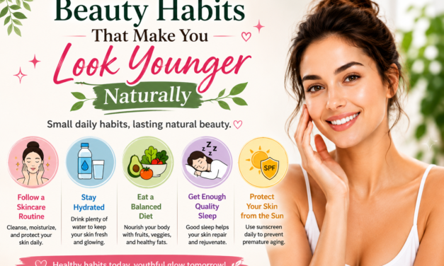 Beauty Habits That Make You Look Younger Naturally