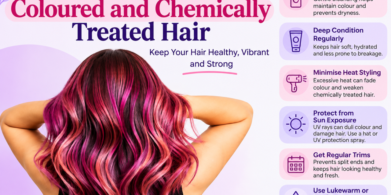 How to Care for Coloured and Chemically Treated Hair